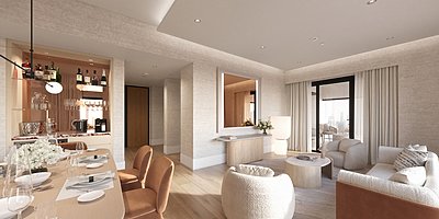 Midnight Dawn Suite with Sea View - Delano Dubai