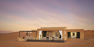 Signature Pool Villa Außenansicht - The Ritz-Carlton, Al Wadi Desert