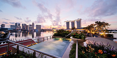 Dachterrasse - The Fullerton Bay Hotel