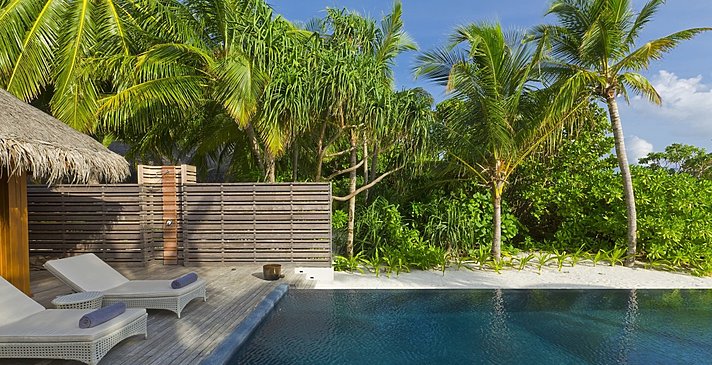 2 BR Beach Residence mit Pool - Dusit Thani Maldives