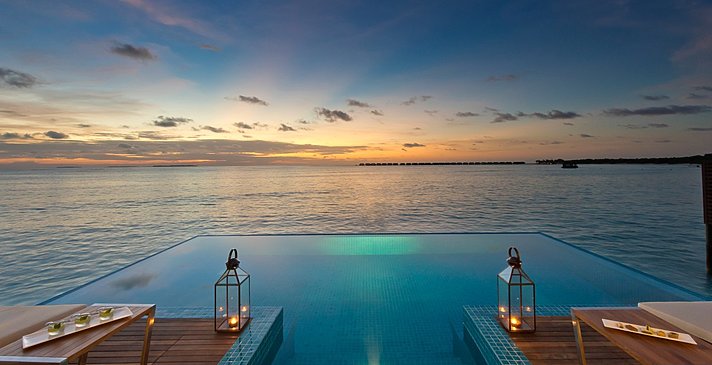 Two Bedroom Ocean Villa mit Pool - Hideaway Beach Resort & Spa