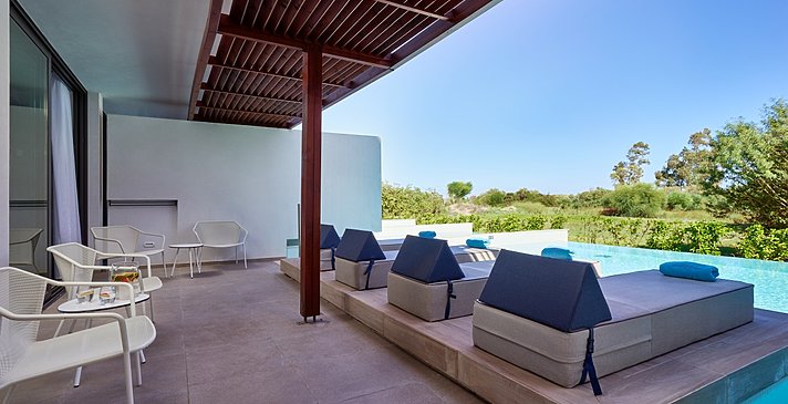 2 BR Suite Private Pool Garden View - Gennadi Grand Resort