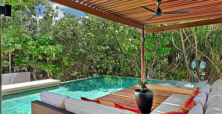 2 Bedroom Park Pool Villa Außenbereich - Park Hyatt Maldives Hadahaa