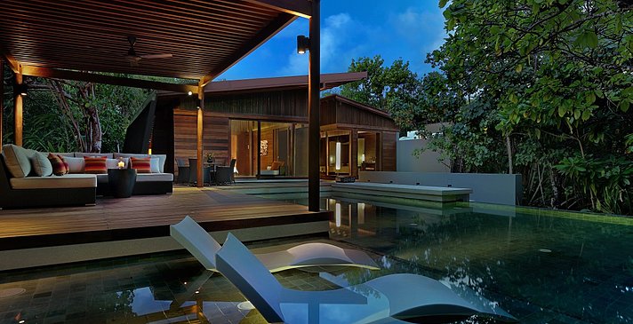 2 Bedroom Park Pool Villa Außenbereich - Park Hyatt Maldives Hadahaa