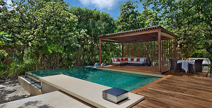 2 Bedroom Park Pool Villa Pooldeck - Park Hyatt Maldives Hadahaa