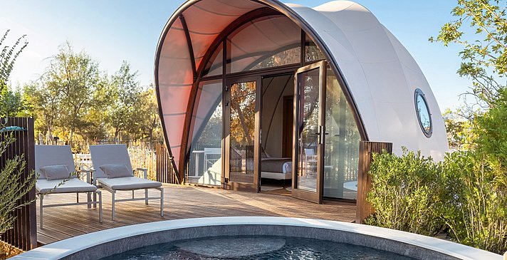 Family Cabana with Plunge Pool - 91 Athens Riviera