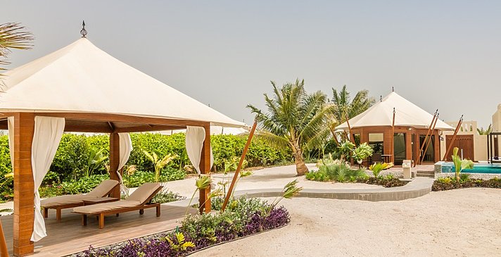 Al Naseem Tented Pool Villa - Al Hamra Beach