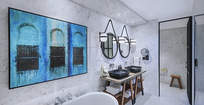 Badezimmer - Andaz Suite Sea View