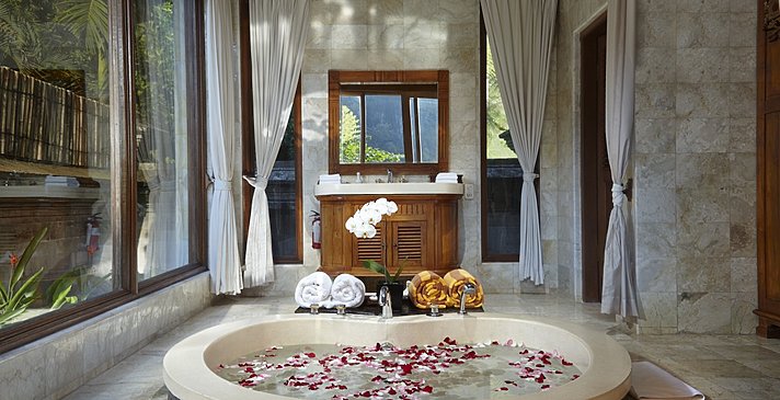Badezimmer Ayung Healing Villa - Royal Pita Maha