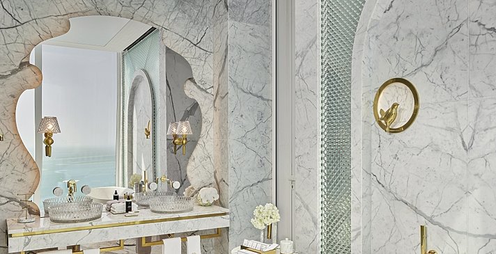 Badezimmer (Suite) - Raffles Doha