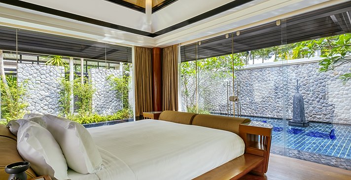 Double Pool Villa Schlafzimmer - Banyan Tree Phuket