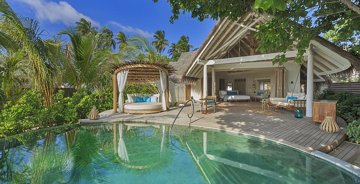 Beach Pool Villa - Milaidhoo Island Maldives