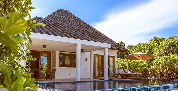 Deluxe Beach Residence mit Pool - Hideaway Beach Resort & Spa