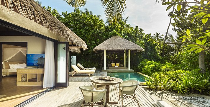 Beach Villa Pooldeck - COMO Maalifushi