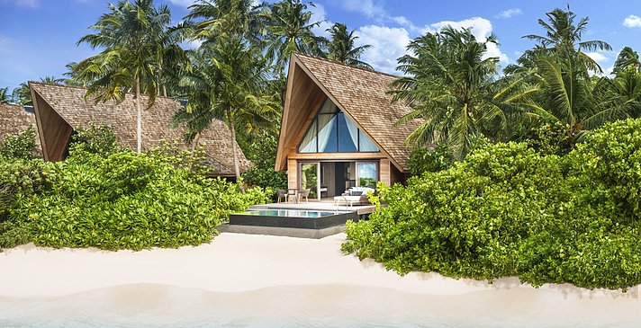 Beach Villa with Pool - The St. Regis Maldives Vommuli Resort