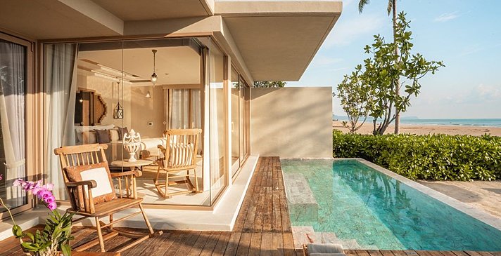 Beachfront Pool Villa - Devasom Khao Lak Beach Resort & Villas