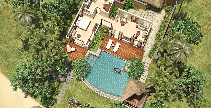 Beachfront Suite Pool Villa - Shanti Maurice Resort & Spa