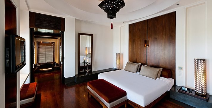 Chedi Club Suiten / Villa Schlafzimmer - The Chedi - Muscat