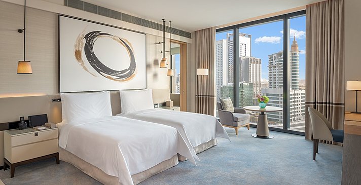 (Club) Deluxe Room Marina View (Twin)