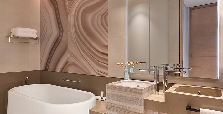 (Club) Deluxe Room Sea View Twin - Badezimmerbeispiel