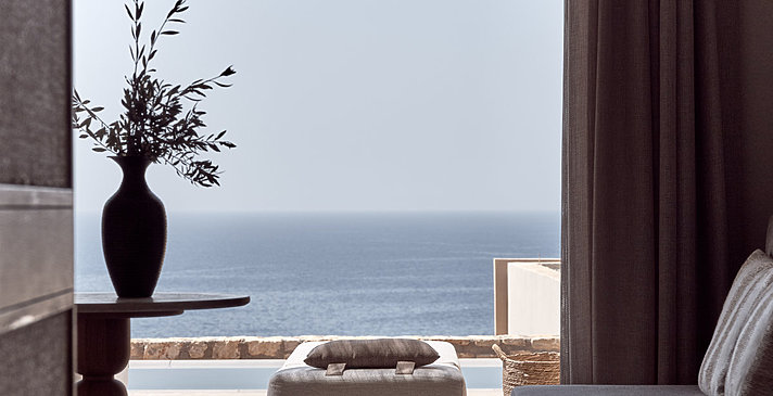 Deluxe Room Sea View Private Pool - The Royal Senses, Curio Collection by HILTON
