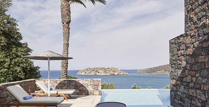 Deluxe Suite Sea View Pool - Blue Palace Elounda, a Luxury Collection Resort, Kreta