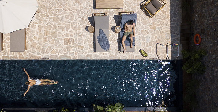 Tropical Family Grand Pavilion Private Pool - Domes Zeen Chania