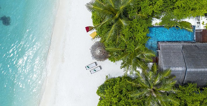 Earth Villa mit Pool - OZEN Life Maadhoo