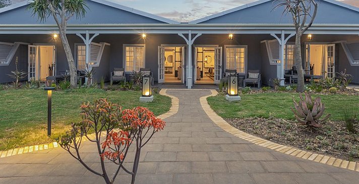 Eingang Luxury Rooms - Shamwari Riverdene