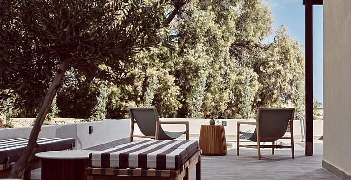 Evergreen Absolute Suite with Outdoor Area and Individual Pool - Numo Ierapetra Beach Resort