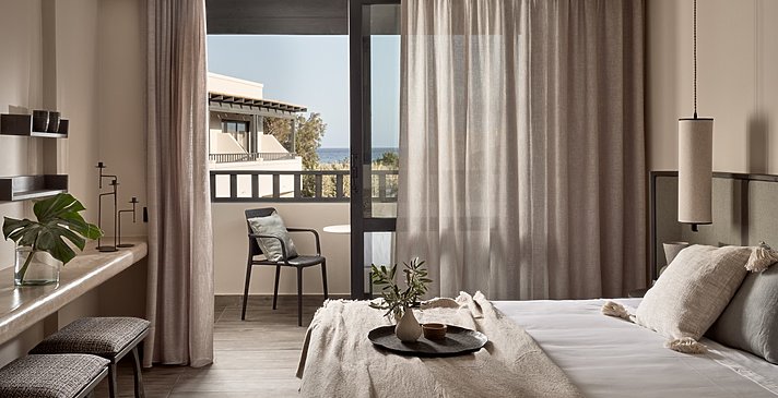 Evergreen Retreat with Terrace or Balcony - Numo Ierapetra Beach Resort