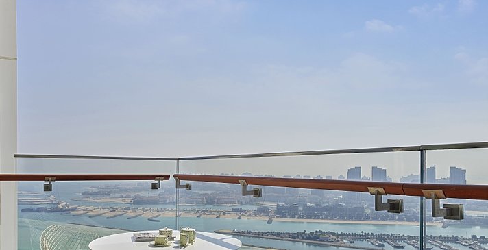 Fairmont Room Balkon - Fairmont Doha