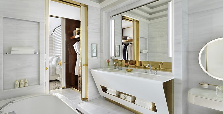 Badezimmer Fairmont Room - Fairmont Doha