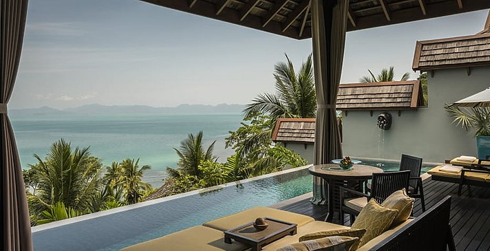 Deluxe One Bedroom Pool Villa - For Seasons Resort Koh Samui