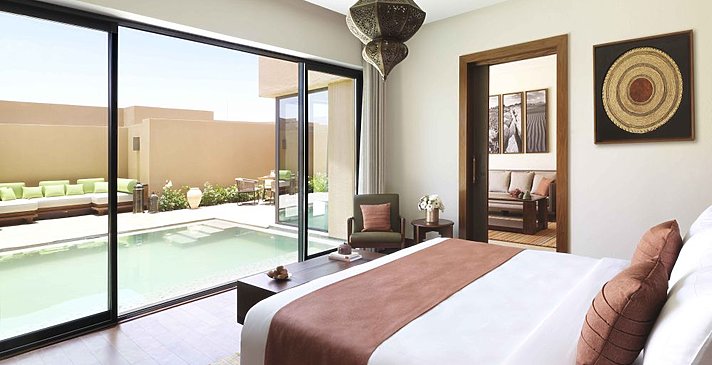 Schlafzimmer Garden Pool Villa - Anantara Jabal Akhdar Resort