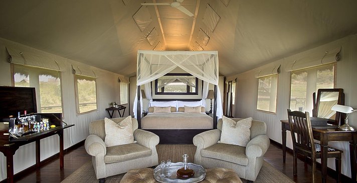 Luxury Tented Suite - Luxury Tented Suite - Gorah Elephant Camp