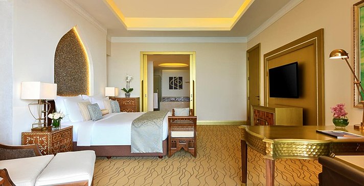 Grand Deluxe Suite Badezimmer - Marsa Malaz Kempinski, The Pearl