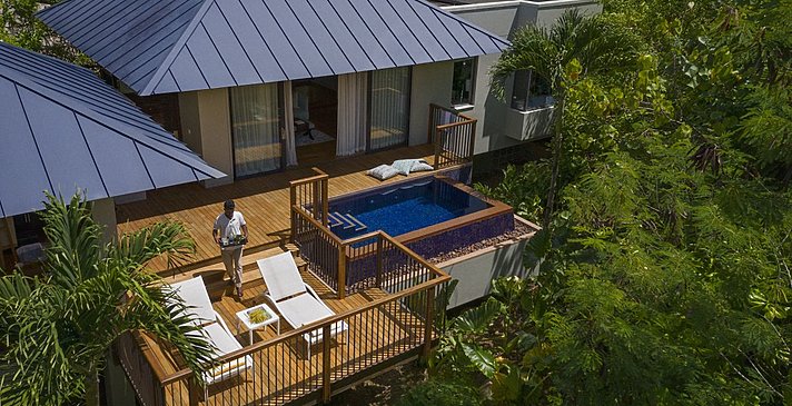 Hillside Pool Villa - Raffles Seychelles