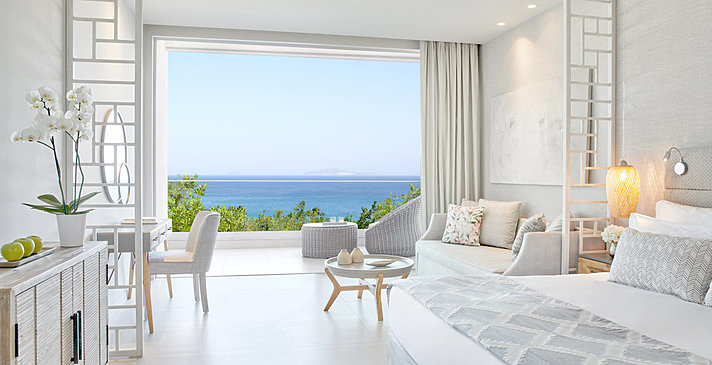 Junior Suite Balcony Sea View - Ikos Aria