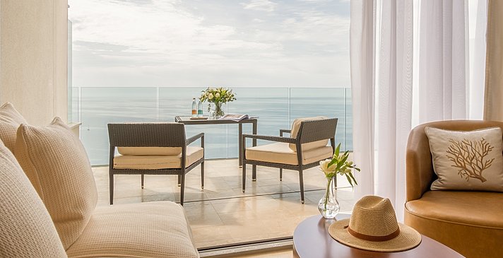 Junior Suite Mediterranean Sea View with Grand Terrace - Jumeirah Port Soller Hotel & Spa
