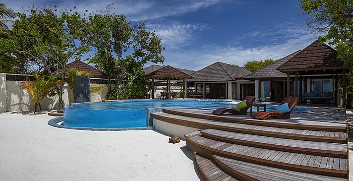 Kanifushi Residence Pooldeck - Atmosphere Kanifushi