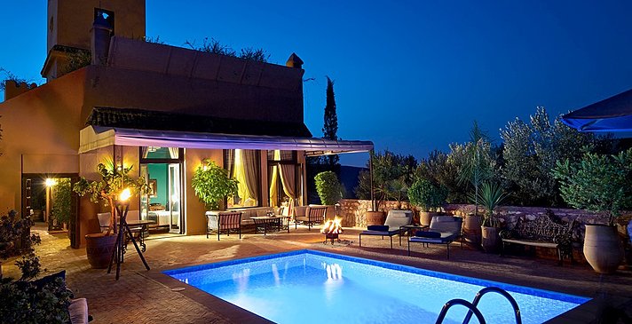 Kasbah Tamadot - Deluxe Suite mit Pool