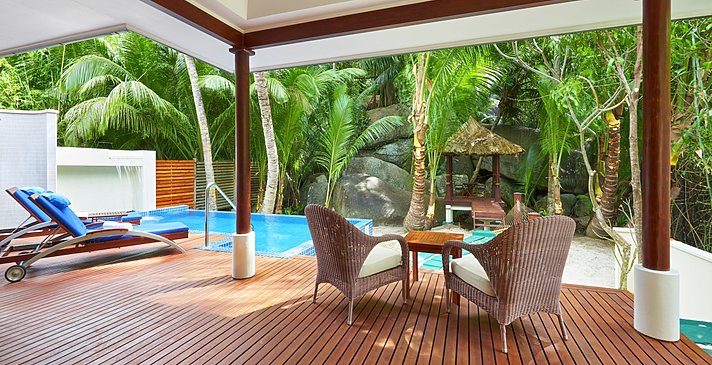 King Sanctuary Pool Villa - Hilton Seychelles Labriz Resort & Spa