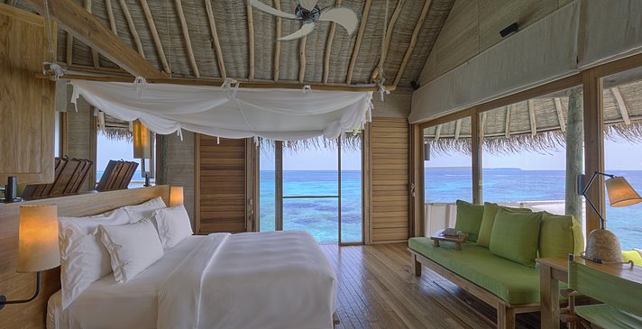 Laamu Water Villa mit Pool - Six Senses Laamu