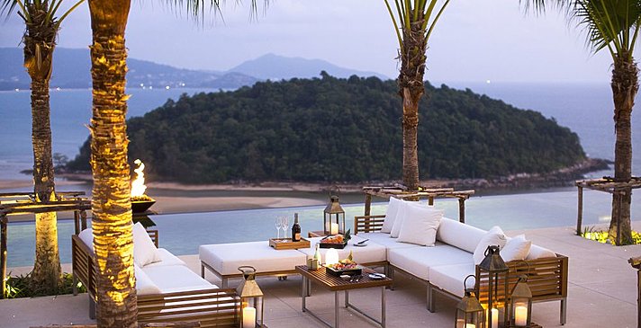 Blick von der Terrasse - Layan Residences by Anantara