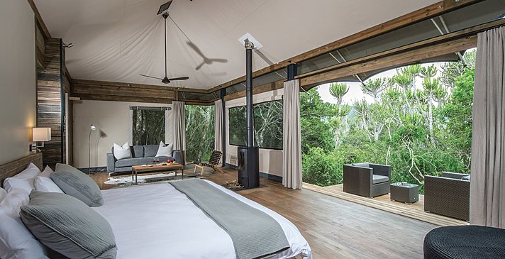 Luxury Tent - Kariega Game Reserve Settlers Drift