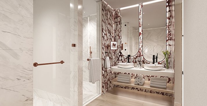 Midnight Dawn Suite with Sea View - Delano Dubai