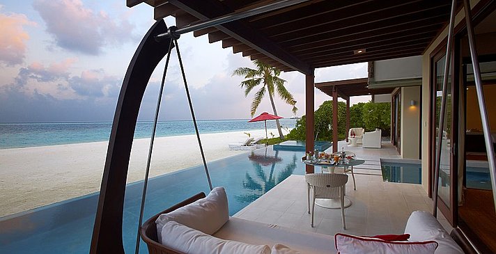 1 BR Beach Pavilion mit Pool - Niyama Private Islands Maldives