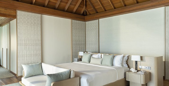Lagoon & Ocean Bungalow mit Pool - Huvafen Fushi