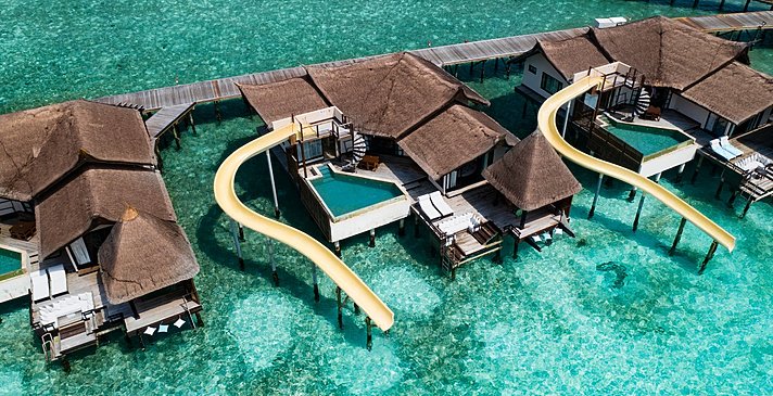 Ocean Pool Suite with Slide - Ozen Reserve Bolifushi